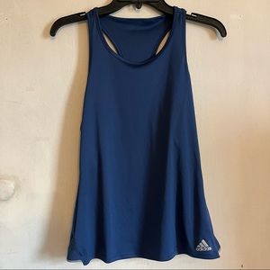 Navy Blue Adidas Workout Tank